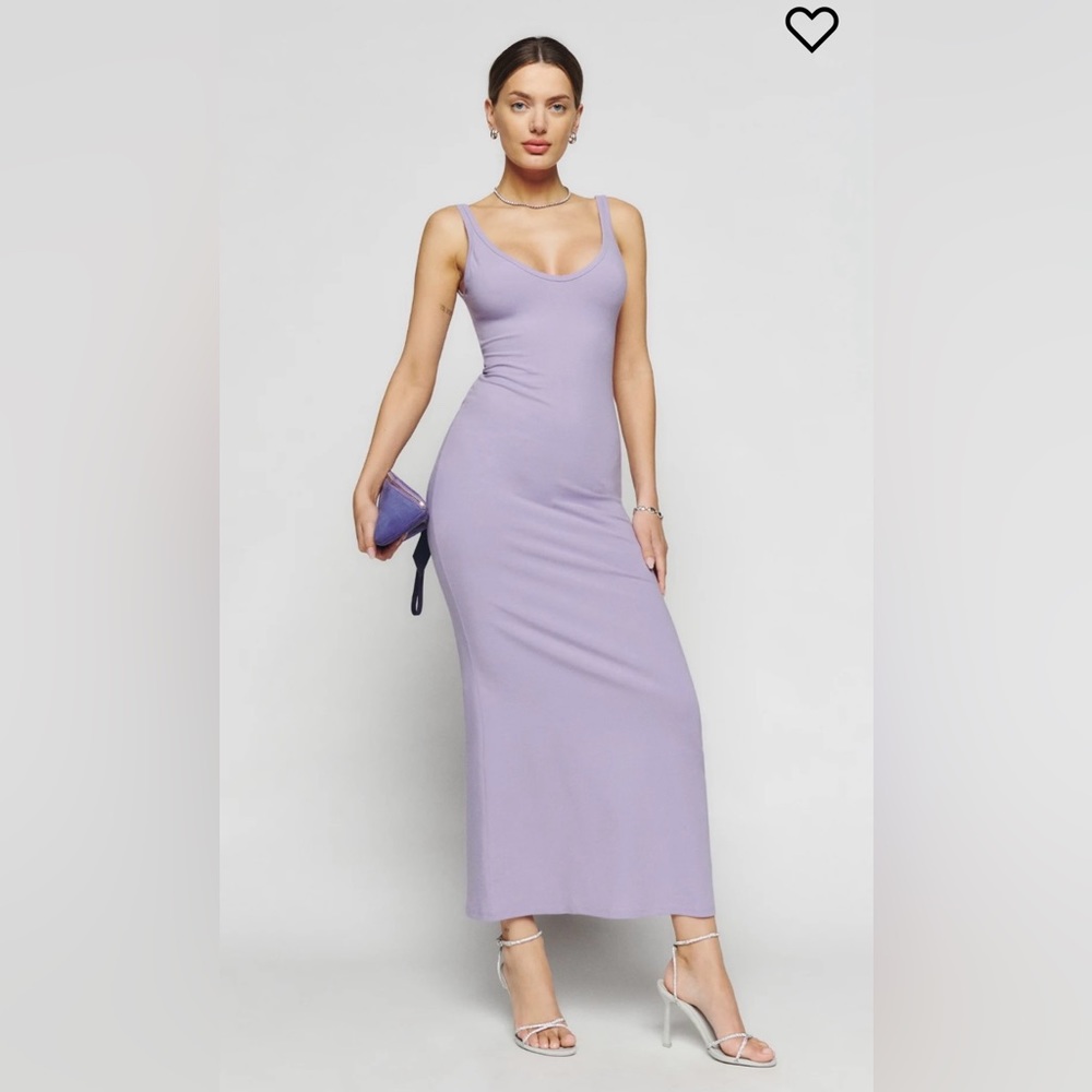 NWT Reformation Tyra knit dress in Aura